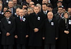 Cenazeye sadece o katılmadı