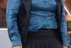 Canlı yayında fena bozdu!