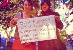 Gezi'de Hz. Ali mesajı!