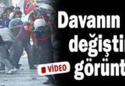 Dönerek değil bakarak ateş etti