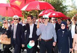 Sağlık için yürüdüler!