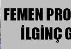 FEMEN Noel ayinini bastı!