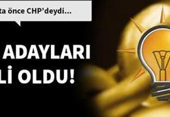 İşte AK Parti'nin Ankara'daki başkan adayları