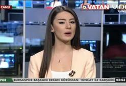 O haberi gözyaşlarıyla sundu!