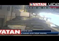 CHP'li vekilin aracı böyle soyuldu