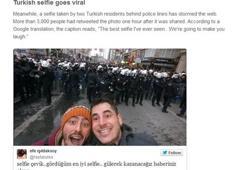 Türk selfie'si dünya medyasında