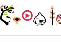 Google'dan ilkbahara özel doodle!