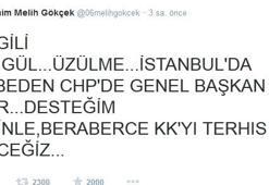 Gökçek'ten destek! 'Sevgili Sarıgül...'