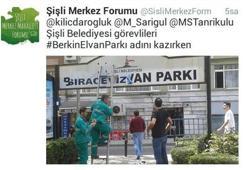 Berkin'in adını kaldırdılar!