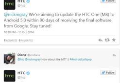 HTC, Android 5.0 güncellemesini 90 gün içerisinde dağıtacak