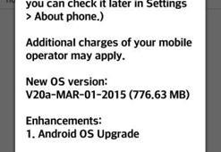 LG L90 için Android 5.0 güncellemesi yayınlandı
