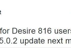 HTC Desire 816 için Lollipop güncellemesi nisanda dağıtılacak