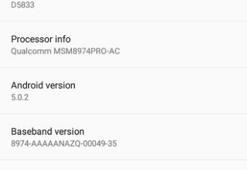 Xperia Z2 için yeni bir güncelleme yayınlandı