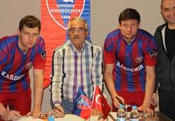 Karabükspor'da 2 imza birden
