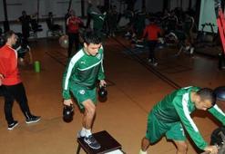Bursaspor salonda güç depoladı!
