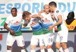Rize'de muhteşem dönüş! 4 gol, 1 kırmızı kart...