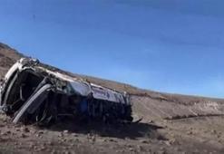 Peru'da otobüs uçuruma yuvarlandı: 27 ölü, 16 yaralı