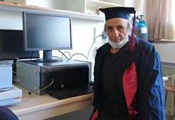 33 yıl önce kazandığı üniversiteden bu yıl mezun oldu