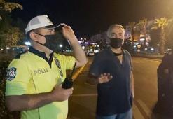 Polislere beddua edince gözaltına alındı