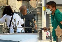 Yukarı bakan kaçmaya başladı! İstanbul'da tramvay durağında panik...