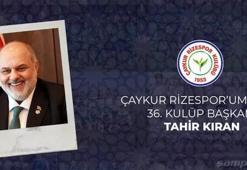 Ç.Rizespor'un yeni başkanı Tahir Kıran oldu