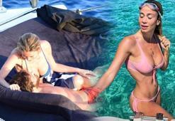Can Yaman - Diletta Leotta mavi turda! Romantik anlar...