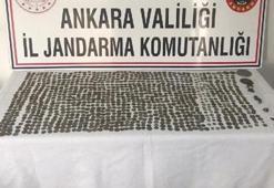 Ankara'da yakalandı! 1016 sikke ele geçirildi