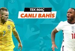 Ukrayna - İngiltere maçı canlı bahis heyecanı Misli.com'da