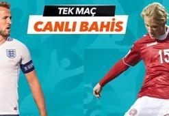 İngiltere - Danimarka maçı Tek Maç ve Canlı Bahis seçenekleriyle Misli.com’da