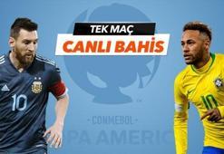 Copa America'da final heyecanı! Arjantin - Brezilya maçı Tek Maç ve Canlı Bahis seçenekleriyle Misli.com’da