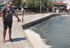 Tatil cennetinde tedirgin eden görüntü: Yağ ve deterjan karışımı...