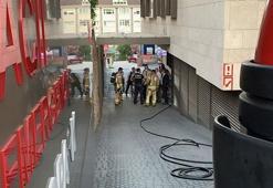 Üsküdar'da hastanede yangın paniği