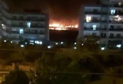 İzmir'de yerleşim yeri yakınında 'otluk' yangını