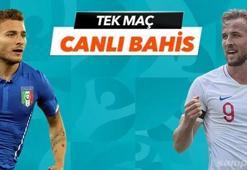 İtalya-İngiltere Finali Tek Maç ve Canlı Bahis seçenekleriyle Misli.com’da!