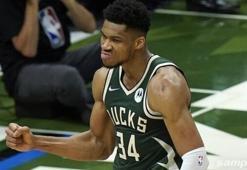 Antetokounmpo 41 sayı attı durum 2-1'e geldi