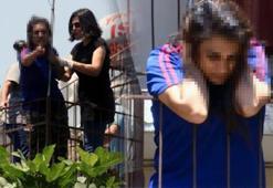 Yine aynı görüntü! Uyuşturucu krizine girdi, evdeki eşyaları kırdı
