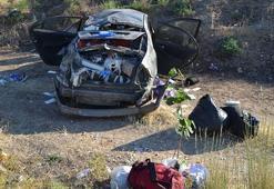 Bayram tatiline giderken kaza yaptılar: 4 yaralı