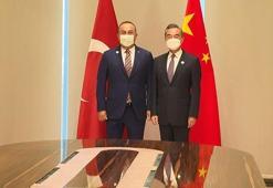 Bakan Çavuşoğlu, Çin Dışişleri Bakanı Yi ile görüştü