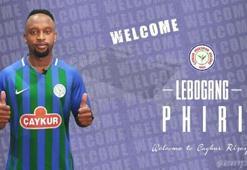 Ç.Rizespor Lebogang Phiri'yi transfer etti