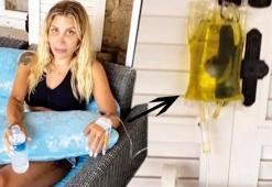 İrem Derici tatilde hastanelik oldu!