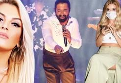Koray Avcı sahneye çıktı sevgilisi en önden izledi!