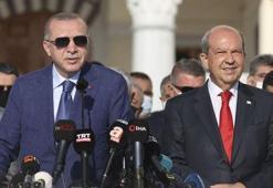 Cumhurbaşkanı Erdoğan'dan Kıbrıs'ta bayram mesajı