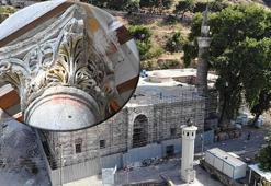 Restorasyonda ortaya çıktı! Bizans sütunlarını sıvamışlar