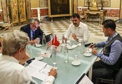 Bakan Kurum, Napoli'de ABD Başkanı İklim Özel Temsilcisi Kerry ile görüştü