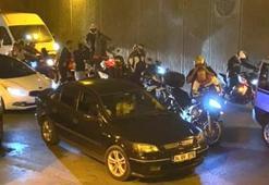 Esenler'de asker uğurlamasında yol kestiler