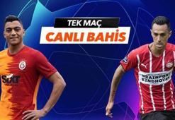 Galatasaray - PSV Eindhoven maçı tek Maç ve Canlı Bahis seçenekleriyle Misli.com’da!