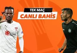 Sivasspor - Petrocub maçı tek Maç ve Canlı Bahis seçenekleriyle Misli.com’da!