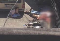 İstanbul'daki dehşetin görüntüleri ortaya çıktı! Dünürlerini katletti