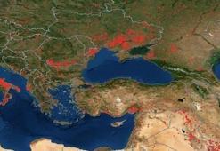 Türkiye yangın haritası güncel son durum! NASA Türkiye yangın haritasına nasıl bakılır?
