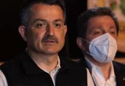 Tarım ve Orman Bakanı Bekir Pakdemirli orman yangınlarıyla ilgili son durumu açıkladı